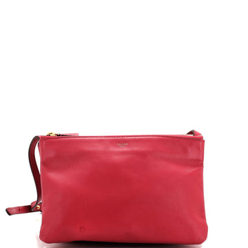 Celine Trio Crossbody Bag Leather Small