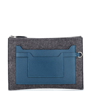 Hermes Toodoo Pouch Epsom and Wool 29