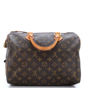 Louis Vuitton Speedy Handbag Monogram Canvas 30