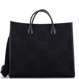 Gucci Convertible Tote Jumbo GG Canvas Large