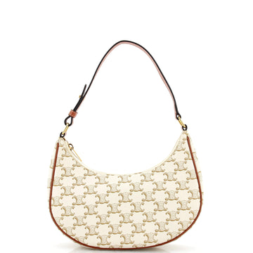 Celine Ava Bag Triomphe Coated Canvas