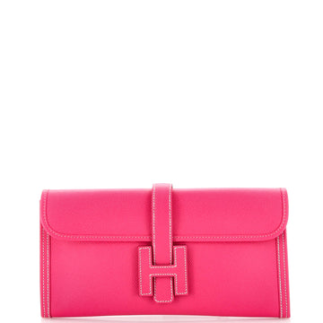 Hermes Jige Elan Clutch Epsom 29