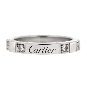 Cartier Lanieres Diamond Ring 18K White Gold with Diamond