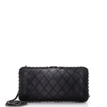 Chanel Chain Around Clutch Quilted Iridescent Calfskin Small