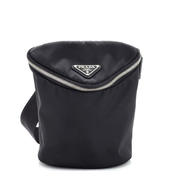 Prada Zipped Triangle Crossbody Bag Re-Nylon