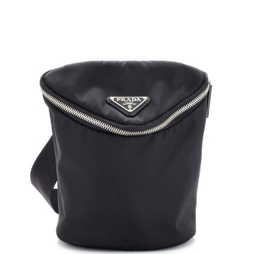 Prada Zipped Triangle Crossbody Bag Re-Nylon