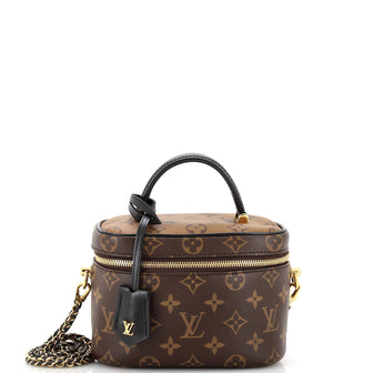 Louis Vuitton Vanity Handbag Reverse Monogram Canvas PM