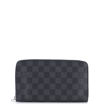 Louis Vuitton Zippy Organizer Damier Graphite