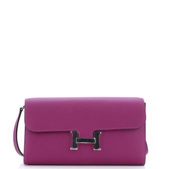 Hermes Constance To Go Wallet Evercolor