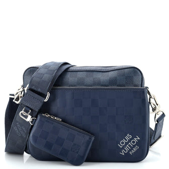 Louis Vuitton Trio Messenger Bag Damier Infini Leather
