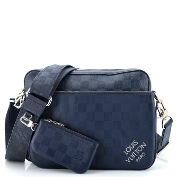 Louis Vuitton Trio Messenger Bag Damier Infini Leather