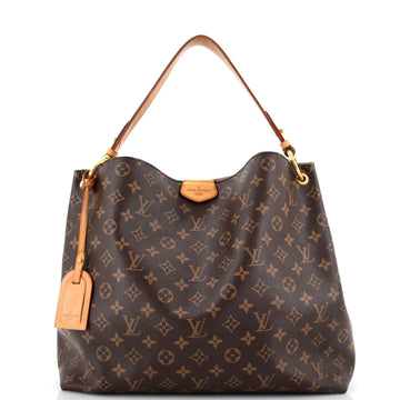 Louis Vuitton Graceful Handbag Monogram Canvas MM