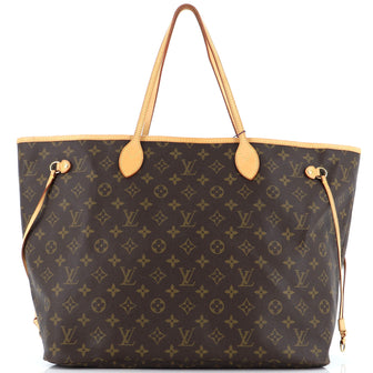 Louis Vuitton Neverfull Tote Monogram Canvas GM
