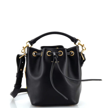 Saint Laurent Emmanuelle Bucket Bag Leather Small