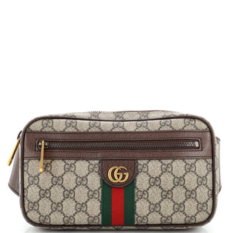 Gucci Ophidia Belt Bag GG Coated Canvas Medium