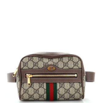 Gucci Ophidia Belt Bag GG Coated Canvas Small