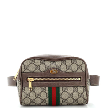 Gucci Ophidia Belt Bag GG Coated Canvas Small