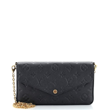 Louis Vuitton Felicie Pochette Monogram Empreinte Leather