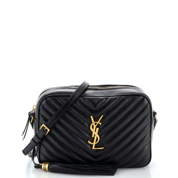 Saint Laurent Lou Camera Bag Matelasse Chevron Leather Small