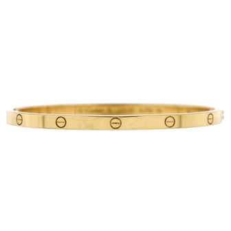 Cartier Love Bracelet 18K Yellow Gold Small