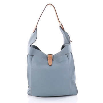 Hermes Marwari Handbag Clemence GM Blue 2502801
