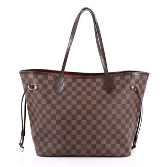 Louis Vuitton Neverfull Tote Damier MM Brown 2502903