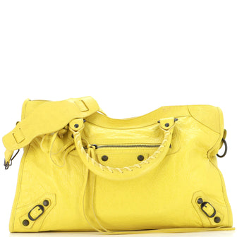 Balenciaga City Classic Studs Bag Leather Medium