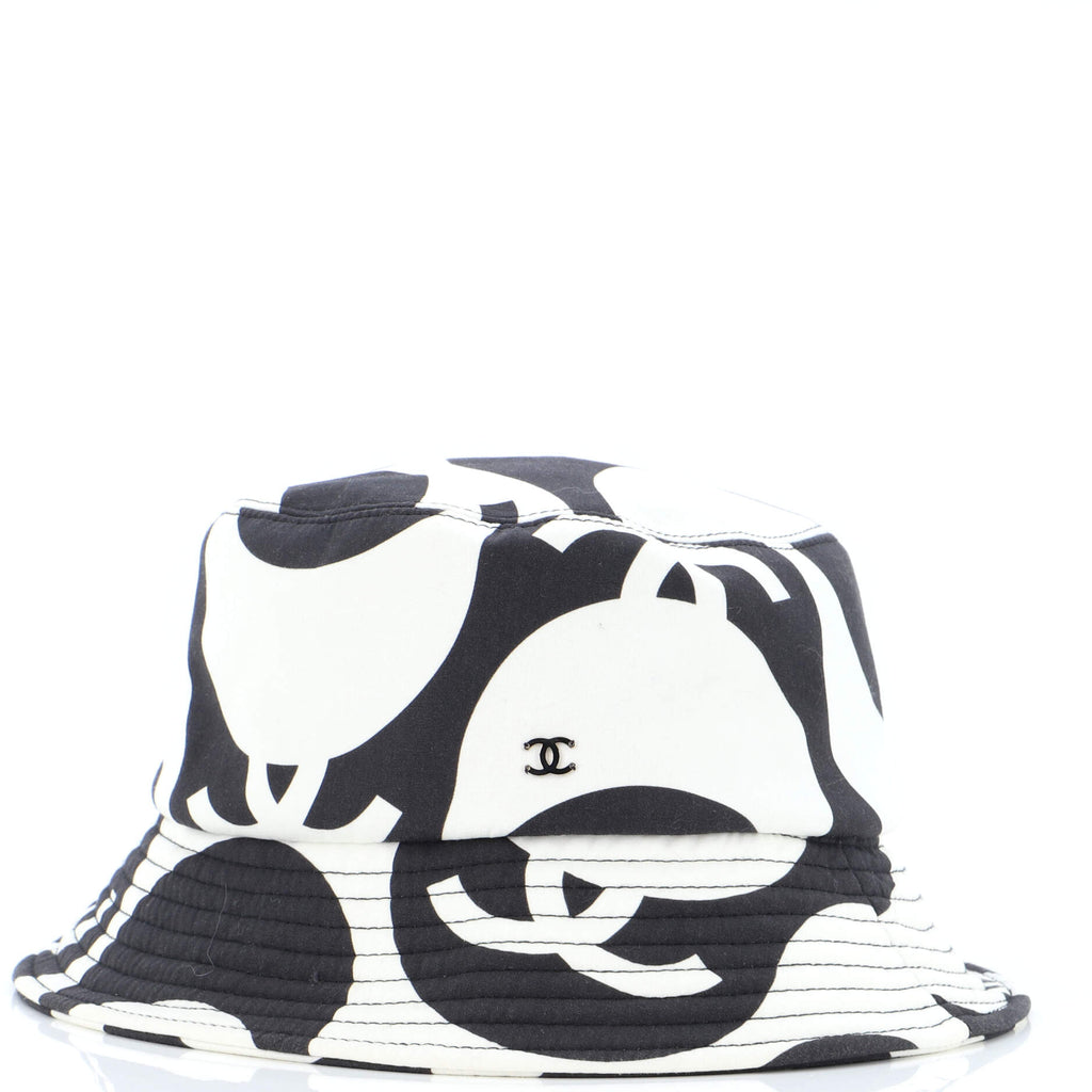 シャネル chanel Chanel CC Bucket Hat Printed Canvas 250328