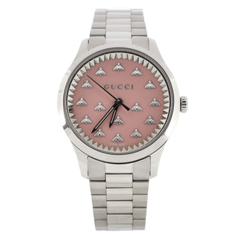 Gucci G-Timeless Bees Quartz Watch Stainless Steel 32