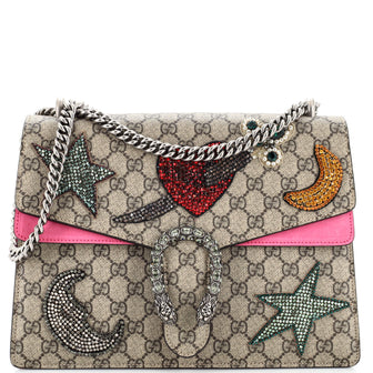 Gucci Dionysus Bag Embellished GG Coated Canvas Medium