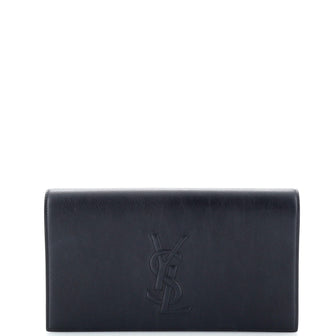 Saint Laurent Belle de Jour Clutch Leather Large