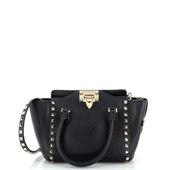Valentino Garavani Rockstud Tote Rigid Leather Mini