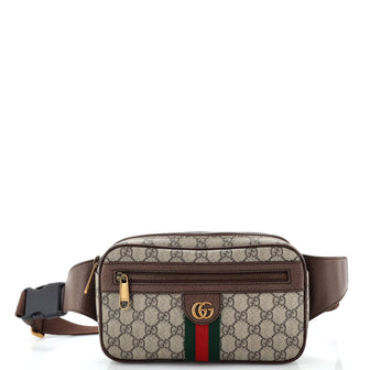 Gucci Ophidia Belt Bag GG Coated Canvas Medium