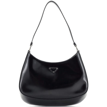 Prada Cleo Shoulder Bag Spazzolato Leather Medium
