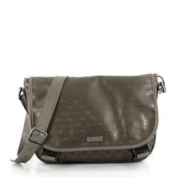 Gucci Belted Messenger GG Coated Canvas Medium Brown 2503704
