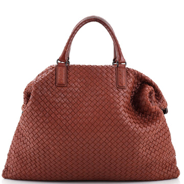 Bottega Veneta Convertible Satchel Intrecciato Nappa Large