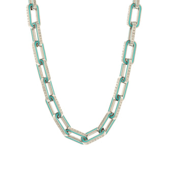 Louis Vuitton Monogram Chain Necklace Metal
