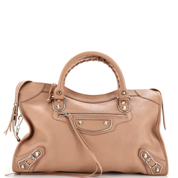 Balenciaga City Classic Metallic Edge Bag Leather Medium