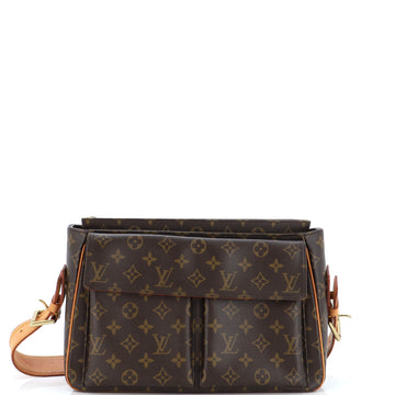 Louis Vuitton Viva Cite Handbag Monogram Canvas GM