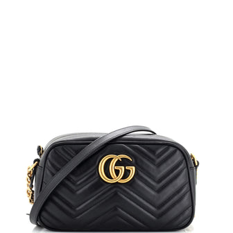Gucci GG Marmont Shoulder Bag Matelasse Leather Small
