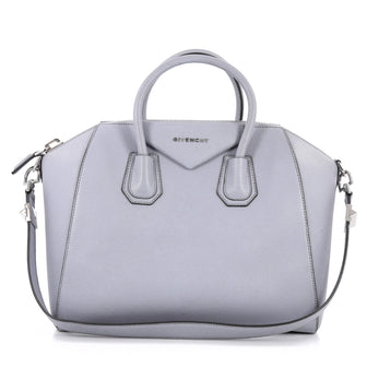 Givenchy Antigona Bag Leather Medium Blue 2504501