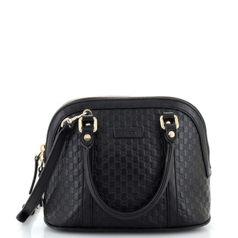 Gucci Convertible Dome Satchel (Outlet) Microguccissima Leather Mini