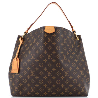 Louis Vuitton Graceful Handbag Monogram Canvas MM