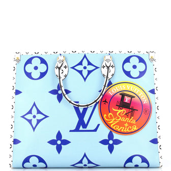 Louis Vuitton OnTheGo Tote Limited Edition Cities Colored Monogram Giant GM
