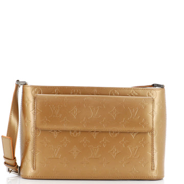 Louis Vuitton Mat Allston Handbag Monogram Vernis