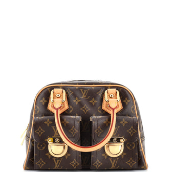 Louis Vuitton Manhattan Handbag Monogram Canvas PM