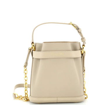 Christian Dior C'est Bucket Bag Leather Small