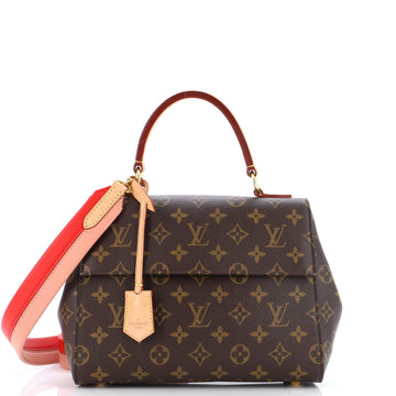 Louis Vuitton Cluny Top Handle Bag Monogram Canvas and Leather BB