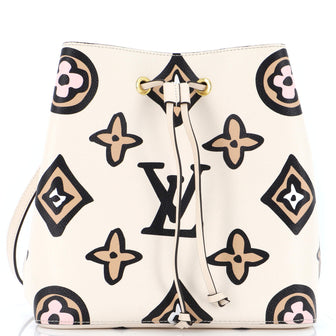Louis Vuitton NeoNoe Handbag Wild at Heart Monogram Giant MM