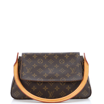 Louis Vuitton Looping Handbag Monogram Canvas Mini